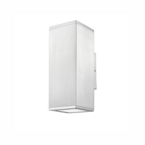 Millennium Lighting 43002-AL Vegas Two Light Outdoor Wall Sconce Aluminum finish