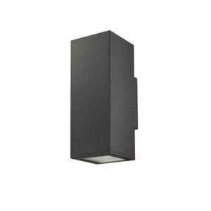 Millennium Lighting 43002-PBK Vegas Two Light Outdoor Wall Sconce Powder Coated Black finish