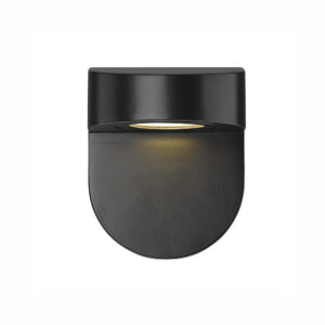 Millennium Lighting 44001-PBK One Light Outdoor LED Wall Mount Powder Coated Black finish