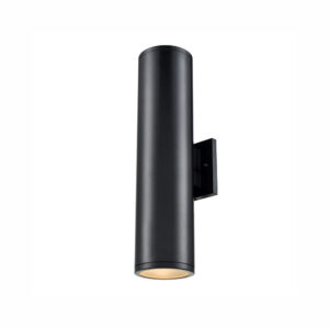 Millennium Lighting 45002-PBK Vegas Two Light Outdoor Wall Sconce Powder Coated Black finish