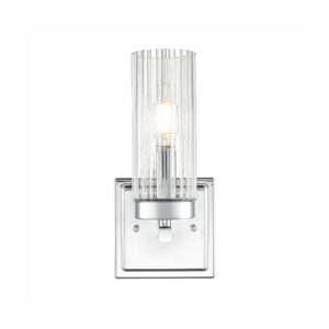 Millennium Lighting 46001-CH Iversen One Light Sconce Chrome finish