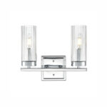 Millennium Lighting 46002-CH Iversen Two Light Vanity Chrome finish