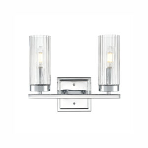 Millennium Lighting 46002-CH Iversen Two Light Vanity Chrome finish