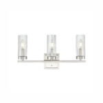 Millennium Lighting 46003-BN Iversen Three Light Vanity Brushed Nickel finish