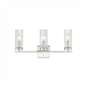 Millennium Lighting 46003-BN Iversen Three Light Vanity Brushed Nickel finish