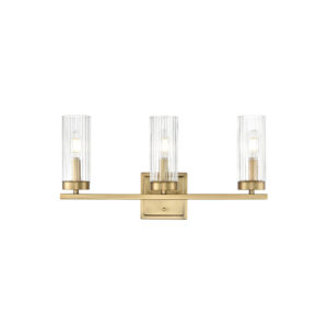 Millennium Lighting 46003-VB Iversen Three Light Vanity Vintage Brass finish