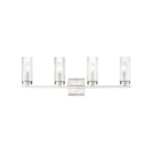 Millennium Lighting 46004-BN Iversen Four Light Vanity Brushed Nickel finish