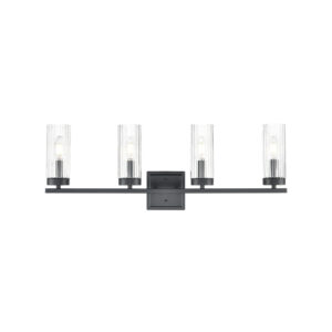 Millennium Lighting 46004-MB Iversen Four Light Vanity Matte Black finish