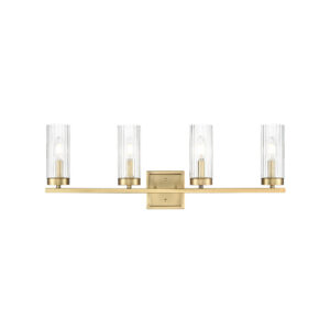 Millennium Lighting 46004-VB Iversen Four Light Vanity Vintage Brass finish