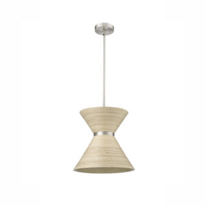 Millennium Lighting 47001-BN Jaycen One Light Pendant Brushed Nickel finish