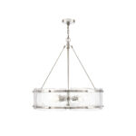 Millennium Lighting 47005-PN Bennetti Five Light Chandelier Polished Nickel finish