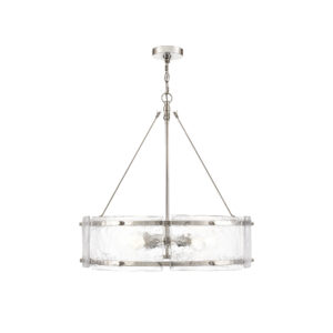 Millennium Lighting 47005-PN Bennetti Five Light Chandelier Polished Nickel finish