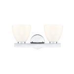 Millennium Lighting 49002-CH Apria Two Light Vanity Chrome finish