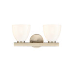 Millennium Lighting 49002-MG Apria Two Light Vanity Modern Gold finish