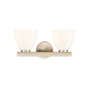 Millennium Lighting 49002-MG Apria Two Light Vanity Modern Gold finish