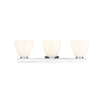 Millennium Lighting 49003-CH Apria Three Light Vanity Chrome finish