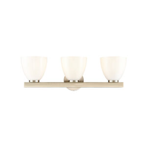 Millennium Lighting 49003-MG Apria Three Light Vanity Modern Gold finish