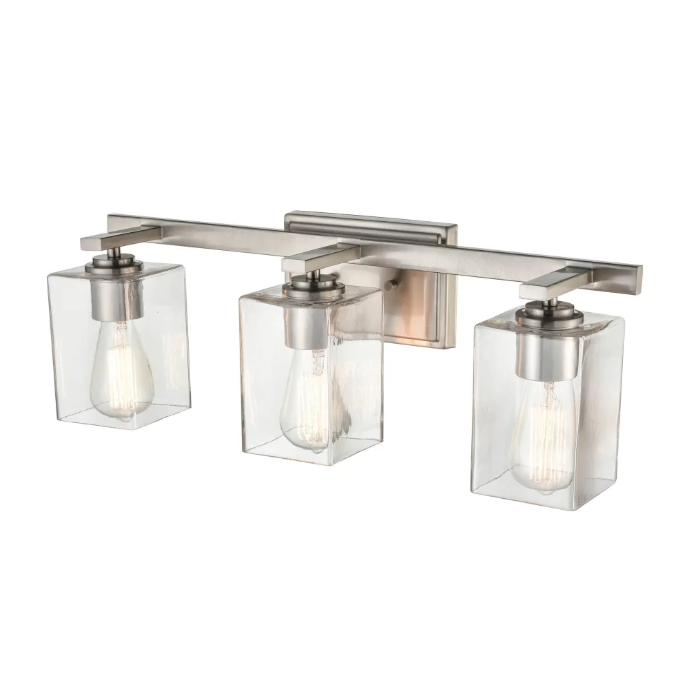 Millennium Lighting 50003-CH Ozark Three Light Vanity Chrome finish