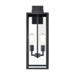 Millennium Lighting 60092-PBZ Two Light Outdoor Wall Sconce Powder Coated Bronze finish