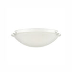 Millennium Lighting 61003-MW Three Light Flush Mount Matte White finish