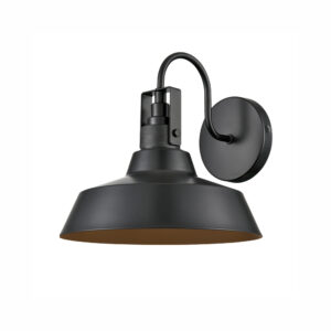 Millennium Lighting 71101-PBK Axell One Light Outdoor Wall Sconce Powder Coated Black finish
