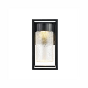 Millennium Lighting 73001-PBK LED Light Outdoor Wall Sconce Powder Coated Black finish