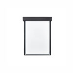 Millennium Lighting 74101-PBK LED One Light Outdoor Sconce Powder Coated Black finish