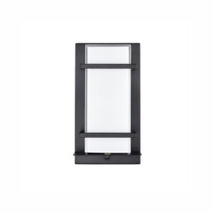 Millennium Lighting 75001-PBK LED One Light Outdoor Sconce Powder Coated Black finish