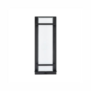 Millennium Lighting 75101-PBK LED One Light Outdoor Sconce Powder Coated Black finish