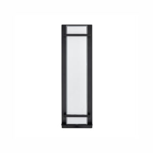 Millennium Lighting 75201-PBK LED One Light Outdoor Sconce Powder Coated Black finish