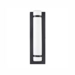 Millennium Lighting 77101-PBK LED One Light Outdoor Sconce Powder Coated Black finish