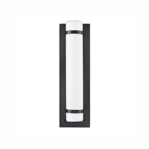 Millennium Lighting 77101-PBK LED One Light Outdoor Sconce Powder Coated Black finish