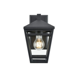 Millennium Lighting 82101-TBK Seager One Light Outdoor Wall Sconce Textured Black finish