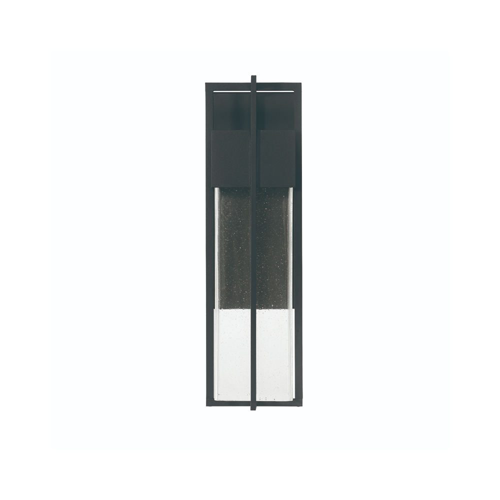 Millennium Lighting 83102-PBK Kingler LED Light Outdoor Wall Sconce Powder Coated Black finish