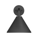 Millennium Lighting 86101-TBK Axston One Light Outdoor Wall Sconce Textured Black finish