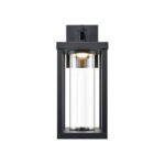 Millennium Lighting 89103-PBK Dumont LED Light Outdoor Wall Sconce Powder Coated Black finish