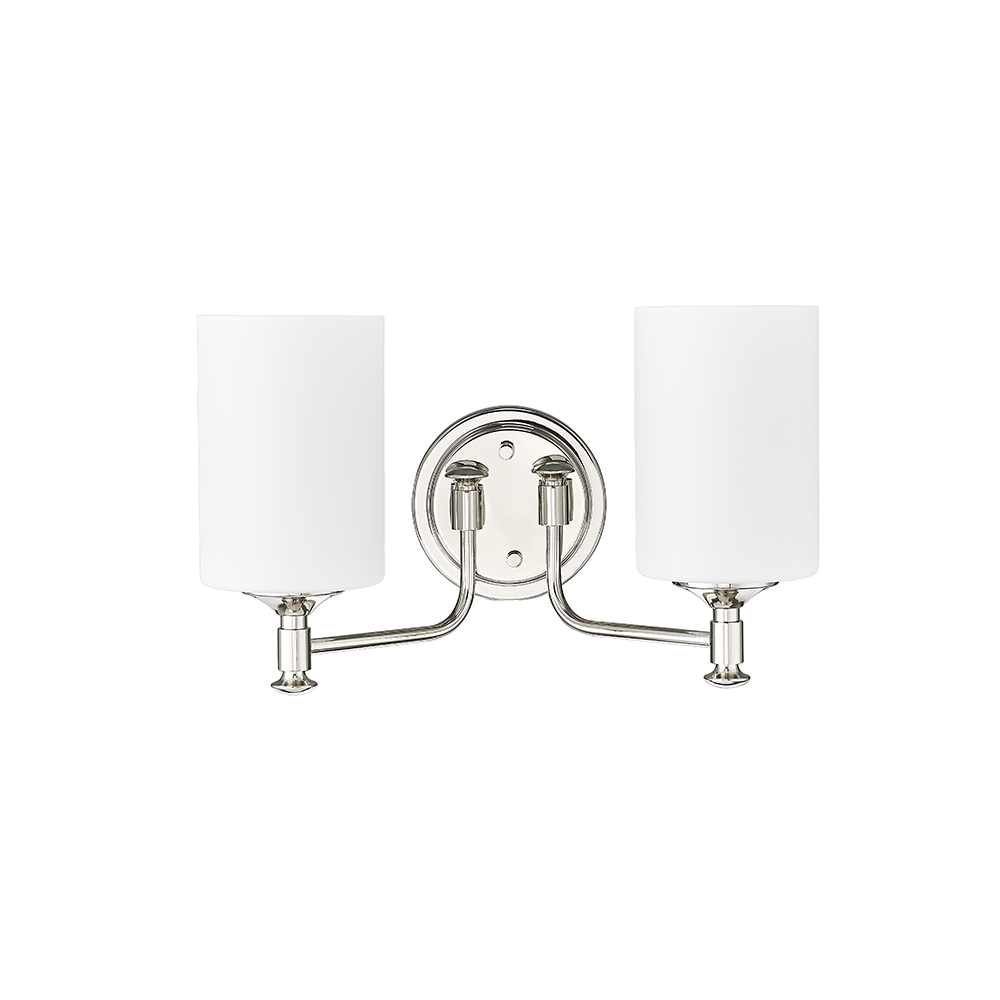 Millennium Lighting 91032-PN Ailey Two Light Vanity Polished Nickel finish
