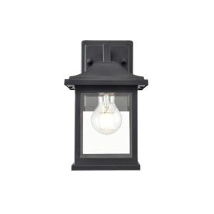 Millennium Lighting 91051-TBK One Light Outdoor Wall Mount Textured Black finish