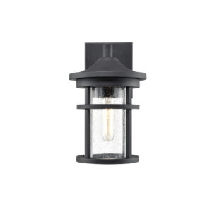 Millennium Lighting 91301-TBK Namath One Light Outdoor Wall Mount Textured Black finish