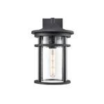 Millennium Lighting 91311-TBK Namath One Light Outdoor Wall Mount Textured Black finish