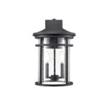 Millennium Lighting 91322-TBK Namath Two Light Outdoor Wall Mount Textured Black finish
