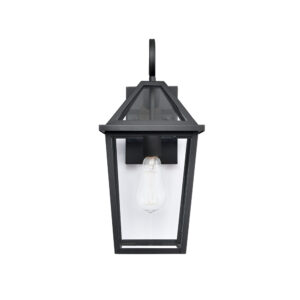 Millennium Lighting 91411-TBK Eston One Light Outdoor Wall Mount Textured Black finish