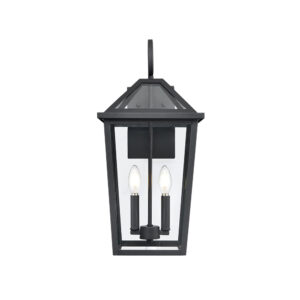 Millennium Lighting 91422-TBK Eston Two Light Outdoor Wall Mount Textured Black finish