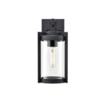 Millennium Lighting 91501-TBK Ellway One Light Outdoor Wall Mount Textured Black finish