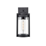 Millennium Lighting 91511-TBK Ellway One Light Outdoor Wall Mount Textured Black finish