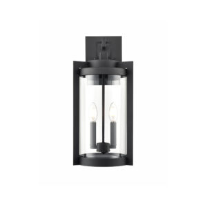 Millennium Lighting 91522-TBK Ellway Two Light Outdoor Wall Mount Textured Black finish