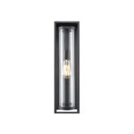 Millennium Lighting 91621-TBK Caleb One Light Outdoor Wall Sconce Textured Black finish