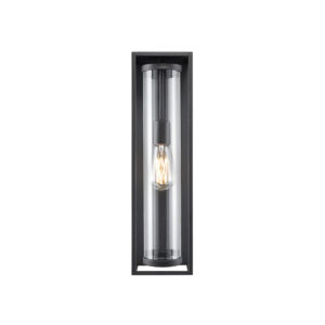 Millennium Lighting 91621-TBK Caleb One Light Outdoor Wall Sconce Textured Black finish