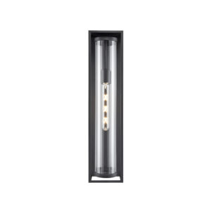 Millennium Lighting 91631-TBK Caleb One Light Outdoor Wall Sconce Textured Black finish