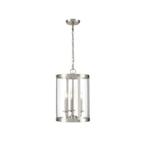 Millennium Lighting 94003-BN Aydenn Three Light Pendant Brushed Nickel finish